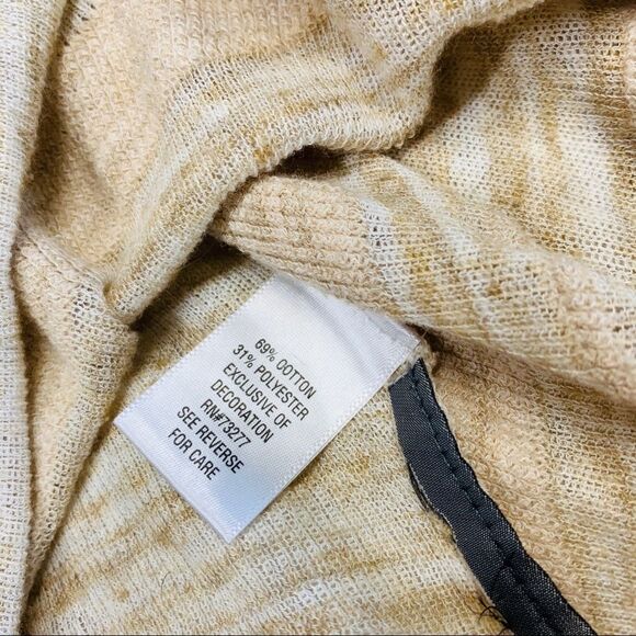 10/$25🦋 Simply Vera Vera Wang Oatmeal Asymmetrical Tank - Size XS - Picture 9 of 11